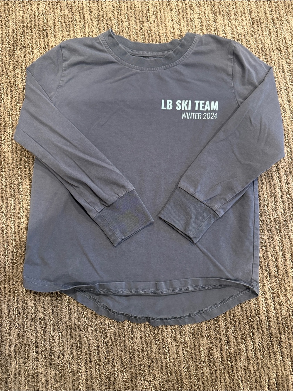 Little Bipsy LB Ski Team Long Sleeve Tee - Slate Blue